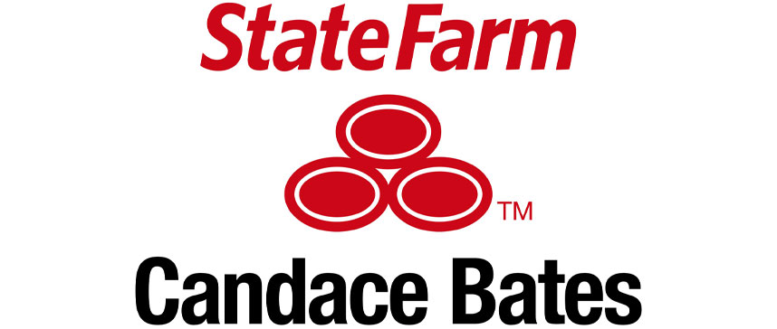 State Farm Candace Bates logo
